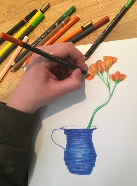 Tegning af Laura Fallesen